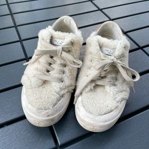 rag & Bone teddy fur sneakers